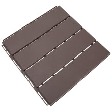 Outdoor Floor Plastic Tegels Waterproof Koffiekleur