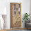 VidaXL vidaXL Highboard with Drawer 2 pcs Artisan Oak Engineered Wood 1