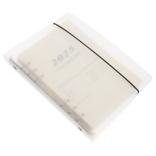 Witte Weekplanner Schrijfboek PP Duurzame Losse Bladen