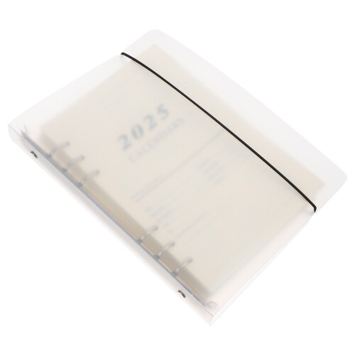 Witte Weekplanner Schrijfboek PP Duurzame Losse Bladen