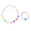 Ketting Armband Sieraden Set Candy Kleuren Multicolor 1