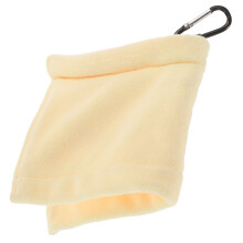 Raindrops Zwart Golftowel Beige Microvezel 1