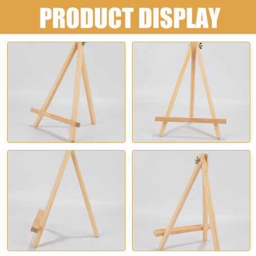 4St Tabletop Schilder- En Displaysezel Tripod Khaki 2