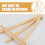 4St Tabletop Schilder- En Displaysezel Tripod Khaki 5