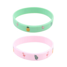 24 Stuks Flamingo Armband Ananas Siliconen Polsbandjes Zomerthema
