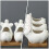 Decoratieve Succulenten Potten Set Ingepotte Tafeldecor 3