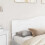 VidaXL vidaXL Headboard Gloss White Engineered wood 4