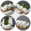 Decoratieve Succulenten Potten Set Ingepotte Tafeldecor 9