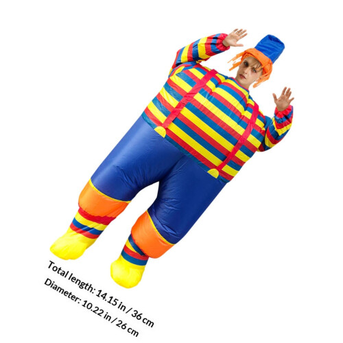 1 Opblaasbaar Clown Volwassenen En 1