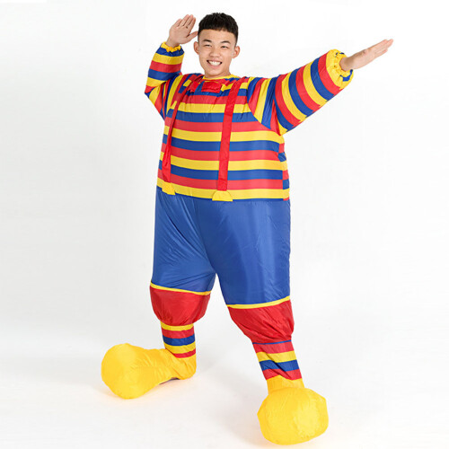 1 Opblaasbaar Clown Volwassenen En 2
