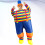 1 Opblaasbaar Clown Volwassenen En 6