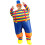 1 Opblaasbaar Clown Volwassenen En 4