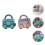 2 Stuks Kinder Sleutel Auto Speelgoed Glijdend Cartoon Model 7