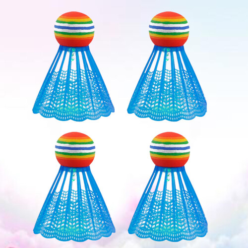 4St Speelshuttlecocks Met LED, Stevig Voor En Buiten 2