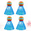 4St Speelshuttlecocks Met LED, Stevig Voor En Buiten 5