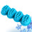 Massageborstel 4-Kamer Silicone Zeepvorm Mal Non-Stick 4