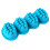 Massageborstel 4-Kamer Silicone Zeepvorm Mal Non-Stick 2