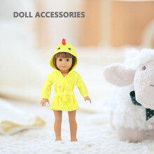 Adorable Kipjas Voor 18 Inch Baby Meisjespoppen Met Aantrekaccessoires