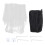 1Set Compact Opvouwbaar Tweepersoons Campingmuggennet Tent Wit 4