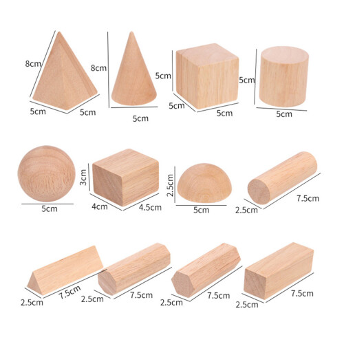 12 Stuks 3D Bouwstenen Speelgoed 1
