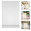 Helder Plastic Tafelmenu Houder Stevig Display Stand 10