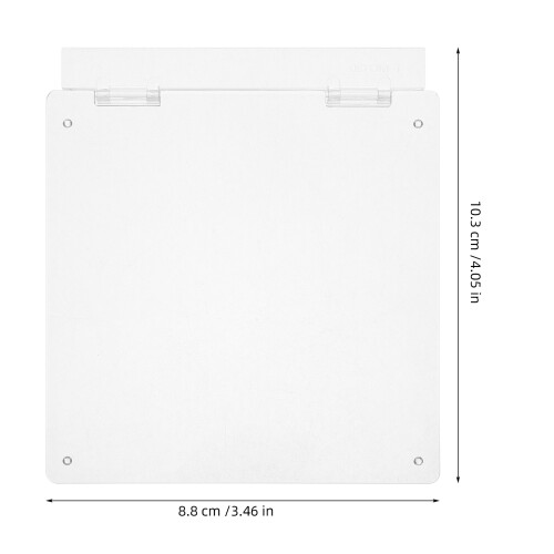 2St Transparante Kunststof Panel Protector Voor Airconditioning Thuis 1