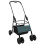 VidaXL vidaXL Folding Pet Stroller Adjustable Green 81 x 47 x 99 cm Polyester 4