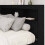 VidaXL vidaXL Storage Headboard with Shelf Black Oak 160 cm Engineered Wood 5