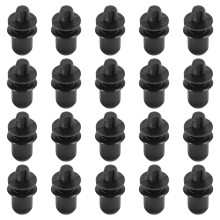 40Sets Speaker Grill Clips Zwart Plastic Snaps Voor Home Gebruik