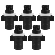 5St Zwarte Kunststof Paddle Board Pompadapter Voor En Sup