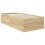 VidaXL vidaXL Bed Frame with Headboard Sonoma Oak 75 x 190 cm Engineered Wood 5