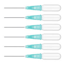 6 pipetten voor etherische oliën, parfum , transparant plastic