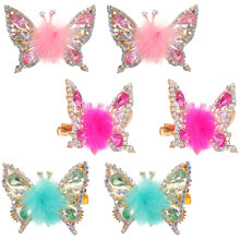 6St Kleine Haarclips Voor , Metalen Accessoires