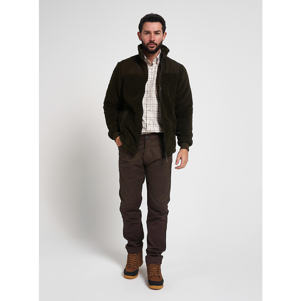 Jack Pyke Sherpa Fleece Jacket Gen2 Dark Olive XX-Large