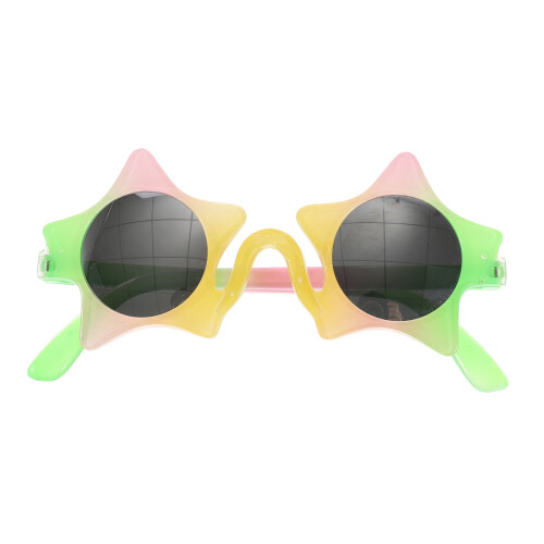 1 Mini Vijfpuntige Kinderzonnebril Feestaccessoires