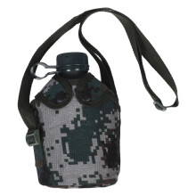 Draagbare Camouflage Waterfles Met Aluminium Kruik Voor Outdoor