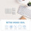 1Set Budget En Taken Stempels - Retro Planner Tools Wit Rubber 3