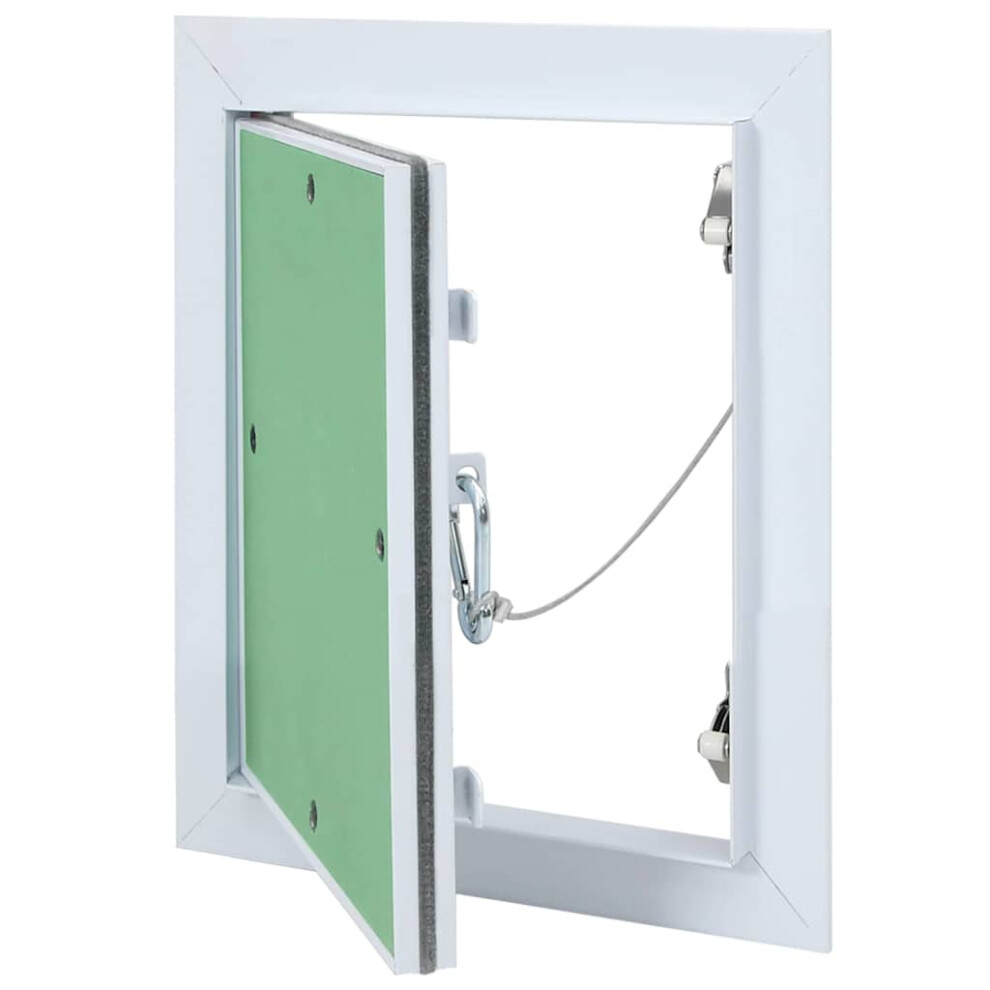 Vidaxl Access Panel Green And Silver 25 X 30 Cm 8721158393142