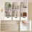 Homcom (White) HOMCOM Bookcase with Drawers Adjustable Shelf 158 cm 6