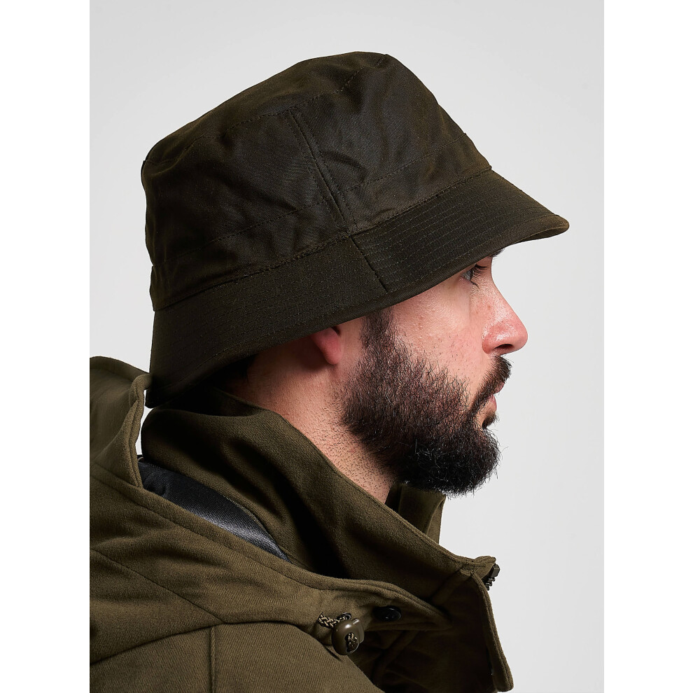 Jack Pyke Waxed Bucket Hat Green Green 58Cm