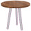 VidaXL vidaXL Table Top Light Brown Ø 60 x 2.5 cm Solid Oak Wood 5