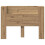 VidaXL vidaXL Storage Headboard with LED Artisan Oak Engineered Wood 5