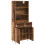 VidaXL vidaXL Highboard with Drawer 2 pcs Old Wood Engineered Wood 5