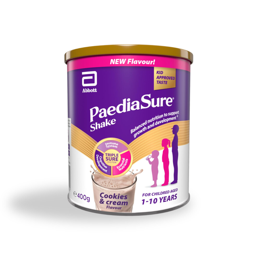 Pediasure Paediasure Shake Â Cookies & Cream Flavour Â 400G Â Balanced