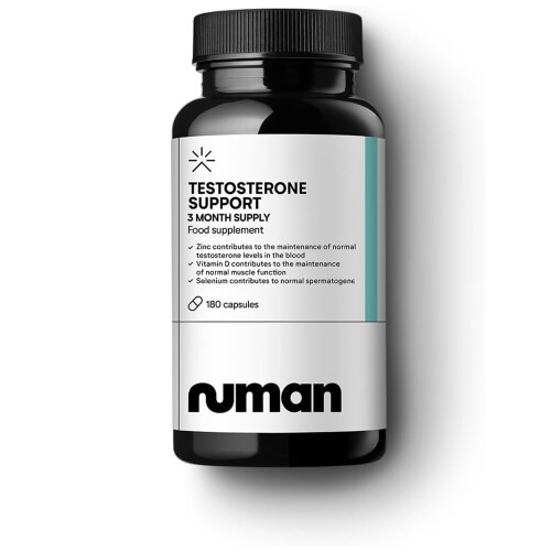 Numan Testosterone Support - Maca Root, Tribulus Terrestris, Zinc,