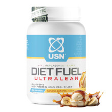 USN Diet Fuel Ultralean Meal Replacement Shake | Banana Caramel | 2kg