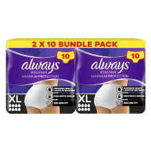 Always Discreet Maximum Protection XL 2x10