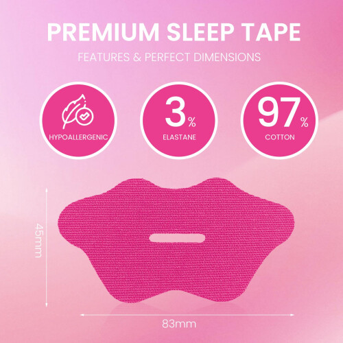 Yhemday Breathable Mouth Tape for Sleeping - Comfortable & 2