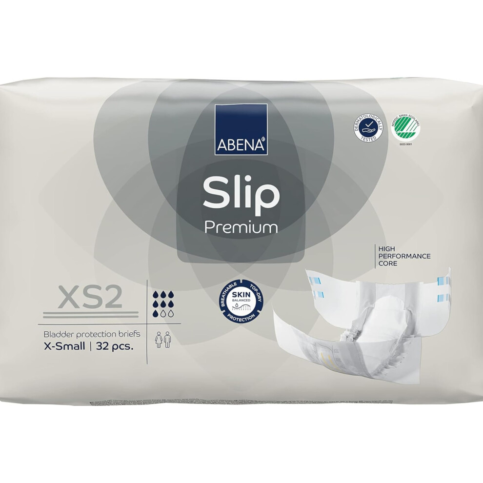 Abena Slip Premium All-In-One Incontinence Pads For Men & Women,
