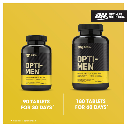 Optimum Nutrition Optimum Nutrition Opti-Men Multi-Vitamin Supplements for Men with